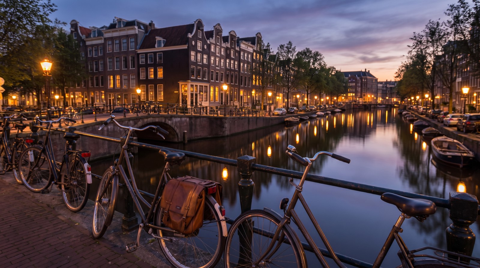 Amsterdam by bike, and the day you leave it behind