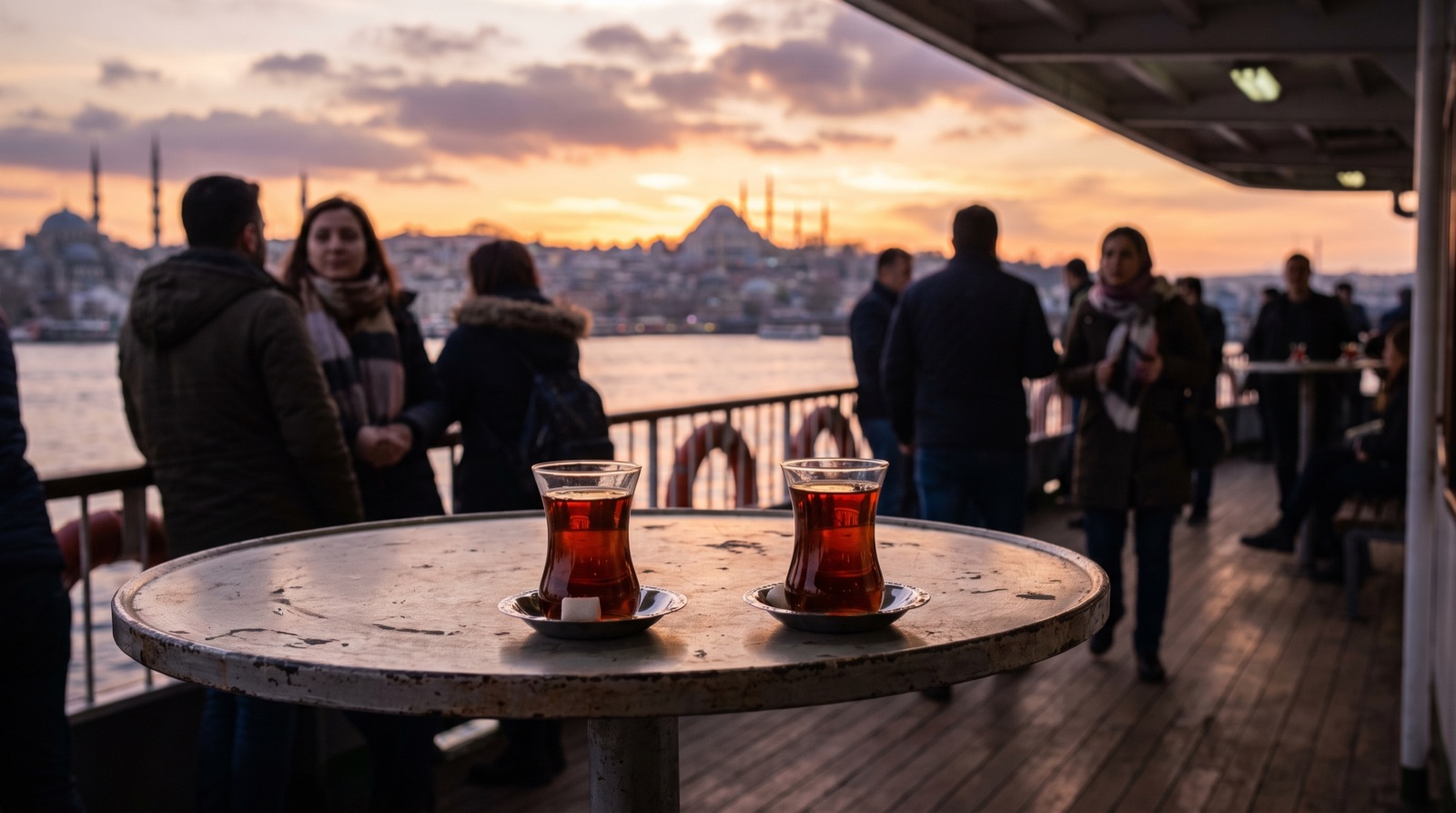 Istanbul, two continents, one ferry