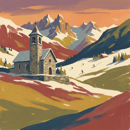 Andorra stamp artwork