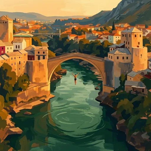 Bosnia & Herz. stamp artwork
