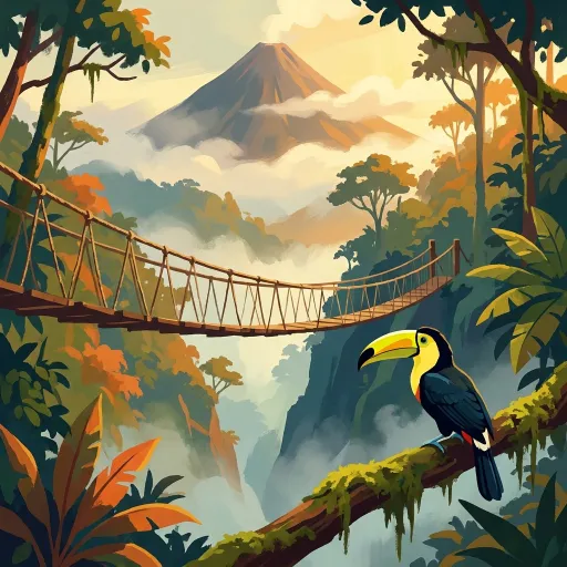 Costa Rica stamp artwork