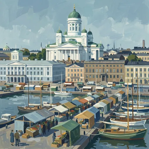 Finland stamp artwork