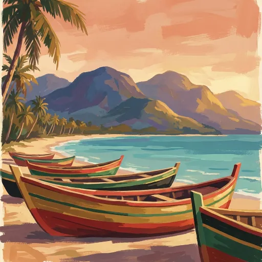 Jamaica stamp artwork