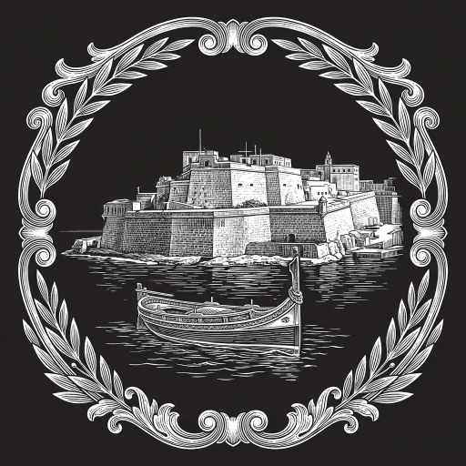 Malta stamp artwork