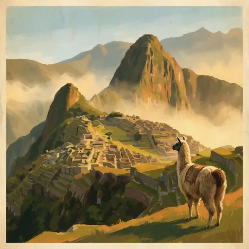 Peru stamp artwork