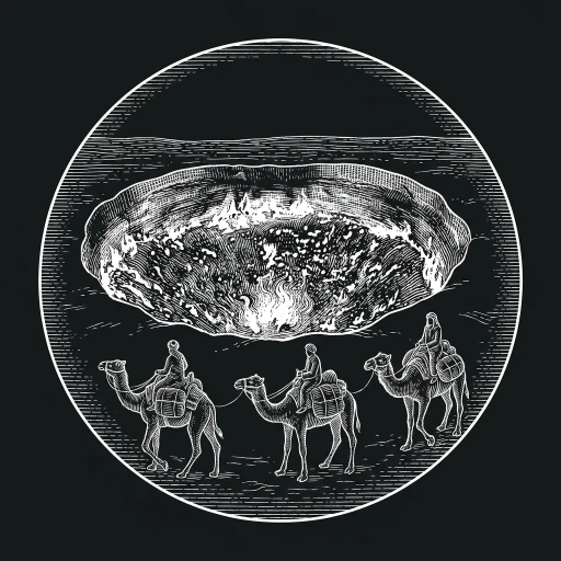 Turkmenistan stamp artwork