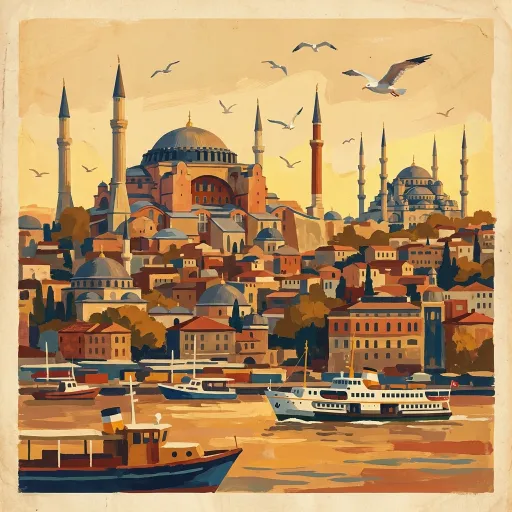 Turkey stamp artwork