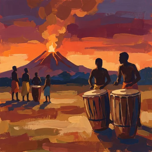 Vanuatu stamp artwork