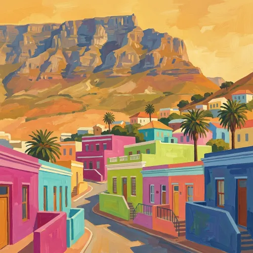 South Africa stamp artwork