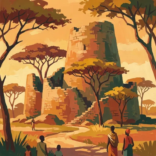 Zimbabwe stamp artwork